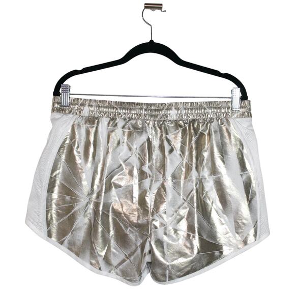 Under Armour Gold and White Athletic Shorts Size L - Picture 4 of 6